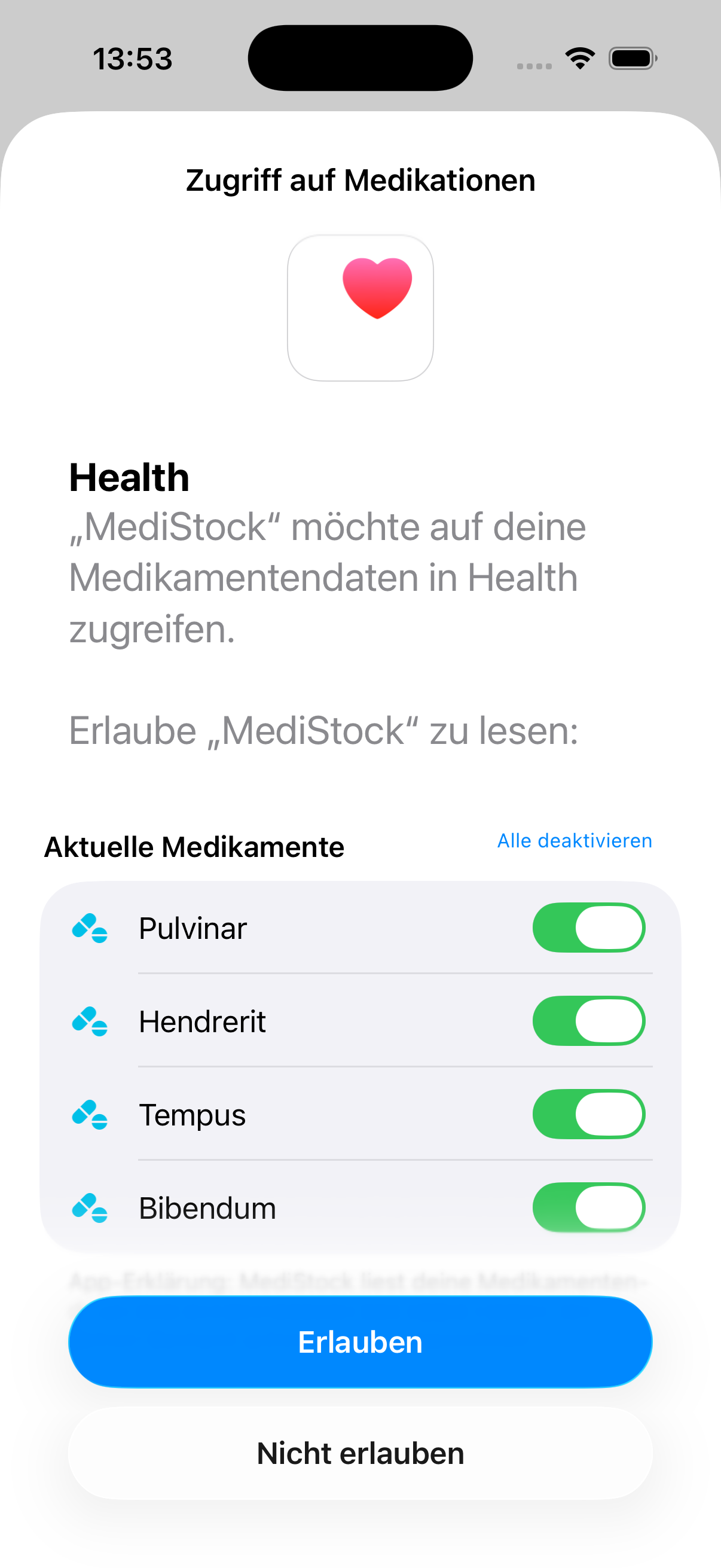 Health verbinden